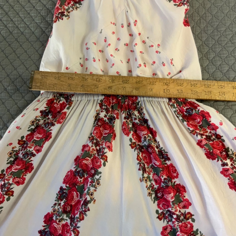 Free People Backless Floral Mini-Dress - Picture 2 of 9